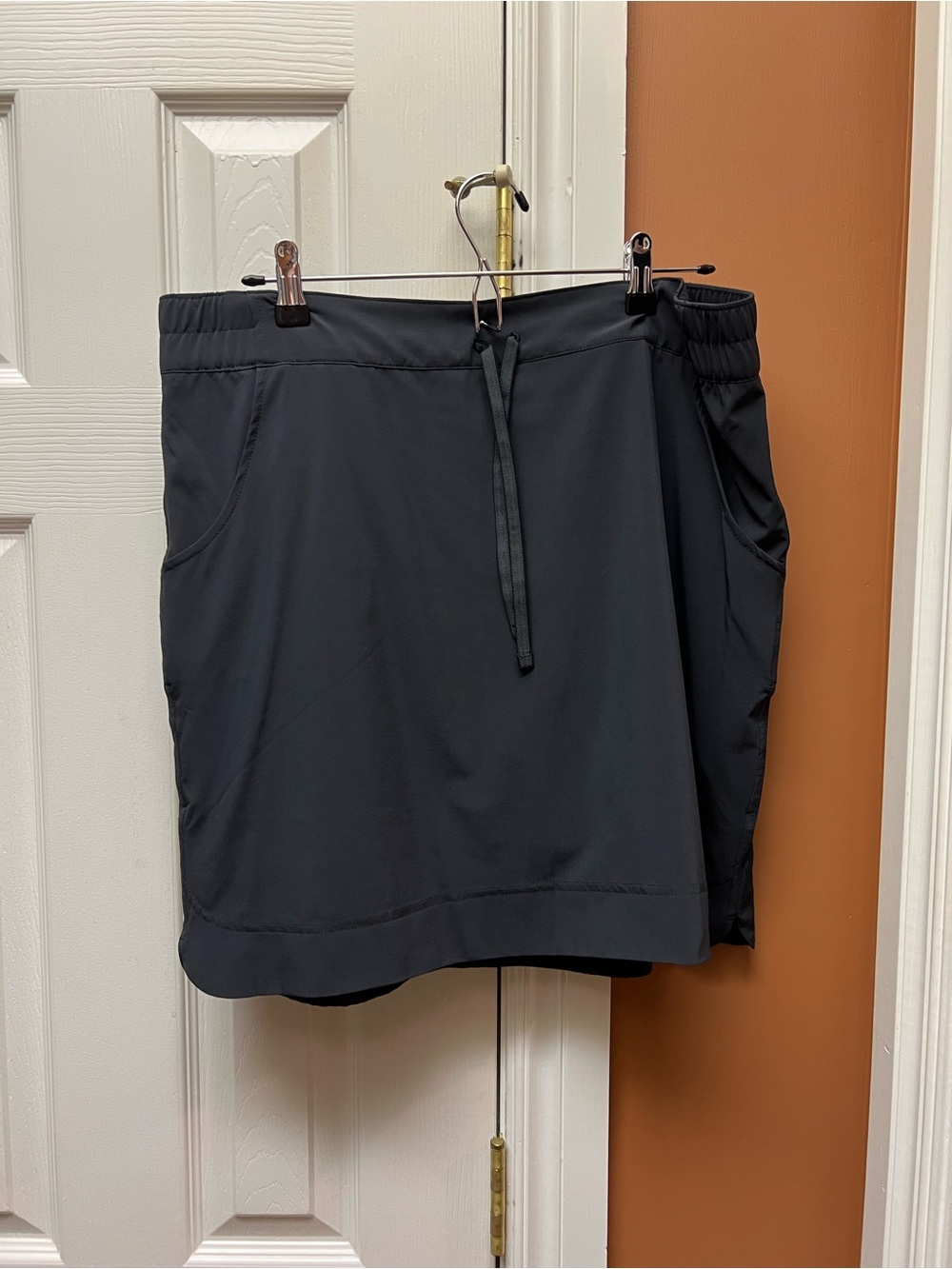 Exofficio Black Active Skirt with Elastic Waist
